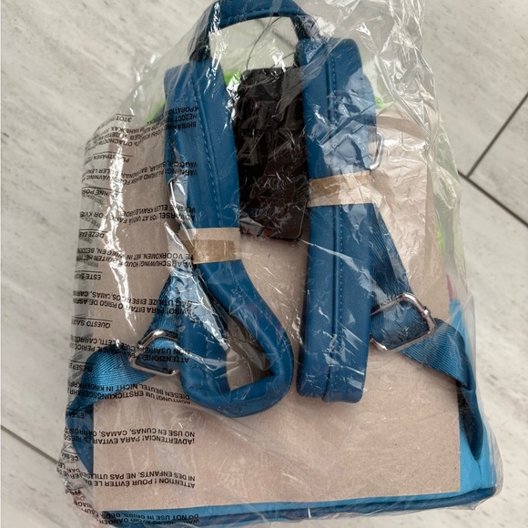 Loungefly Blue and Green Alien Backpack - Picture 7 of 13